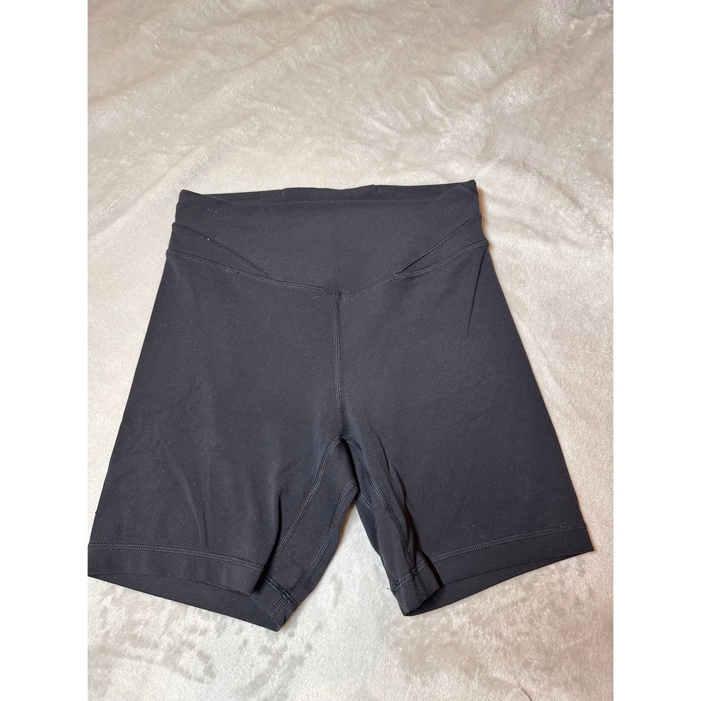 Lululemon Align High-Rise Short 6 Black Nulu Yoga Biker Shorts Size 4 W7CQ4S